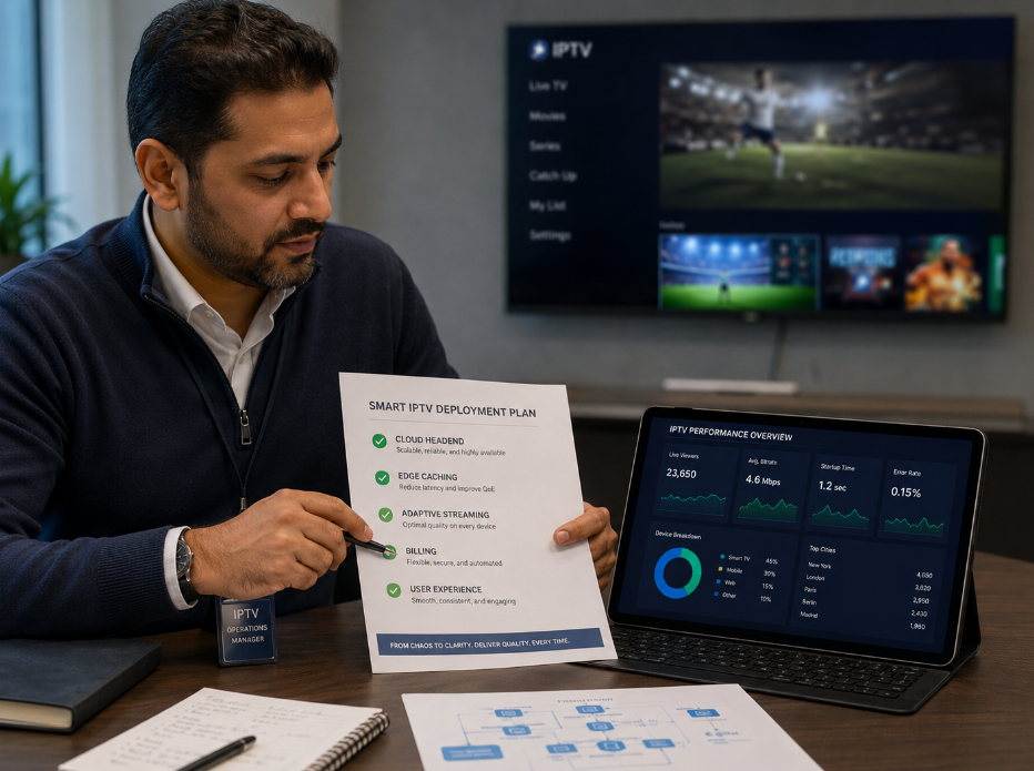 What does smart IPTV do?